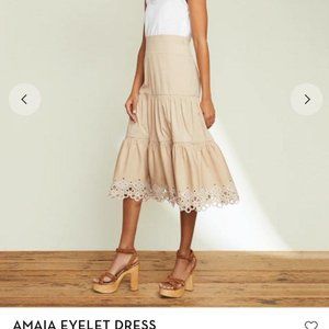 New Veronica Beard Amaia Eyelet Dress